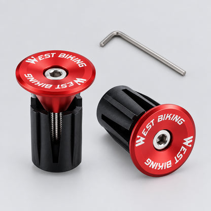 Aluminum Alloy Handlebar Bar End Plugs 6061, Mechanical Expansion