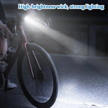 Waterproof USB Rechargeable LED Flashlight with Bicycle Stand deideas