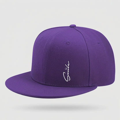 Smile Flat-Brim Cap – Bloom, 15 Colors