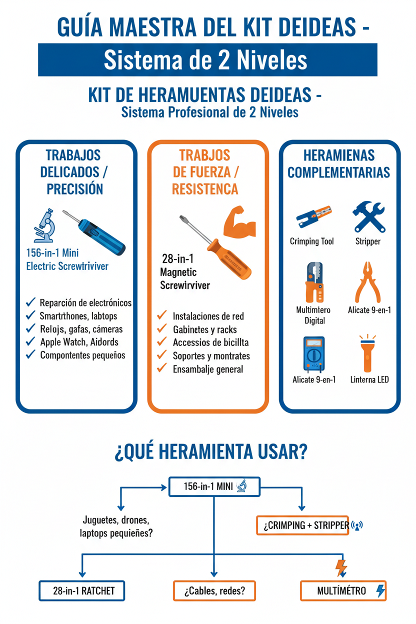 Guía Maestra del Kit DeIdeas - Sistema de 2 Niveles