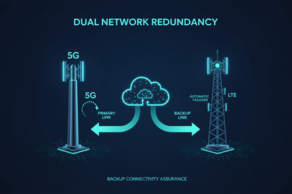 Dual Network Redundancy - 5G and LTE Backup