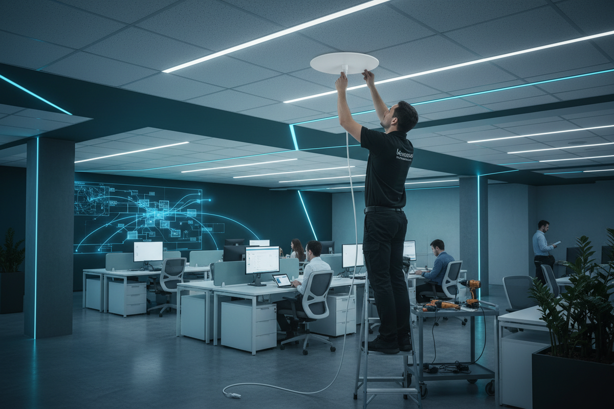 WiFi Access Point Installation - Wireless Network Deployment