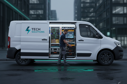Professional Service Van with Technical Equipment