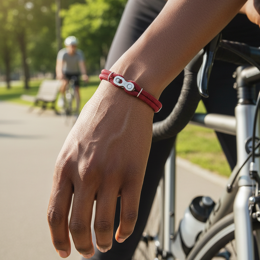 Infinity Rope - Cyclist burgundy