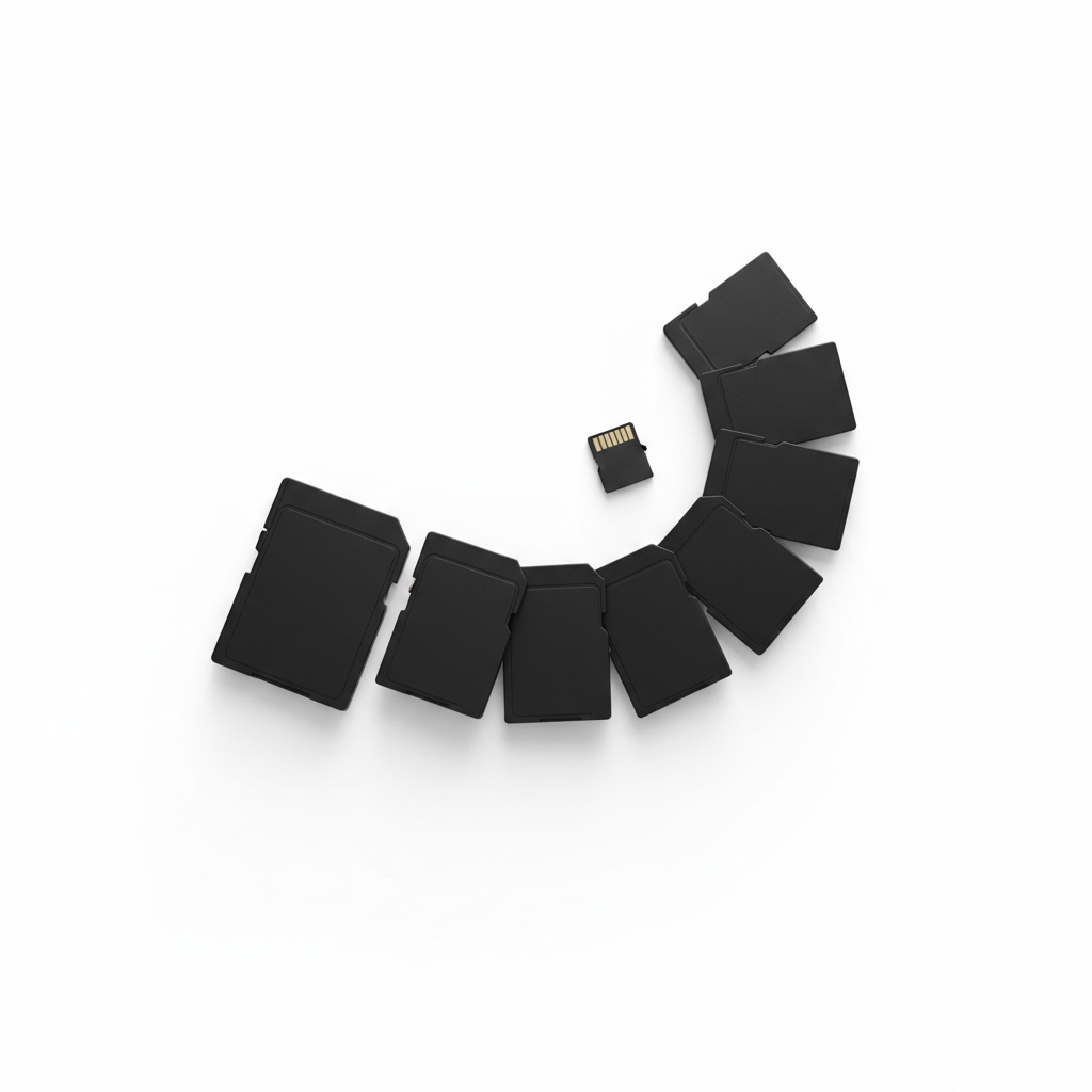 Múltiples tarjetas MicroSD