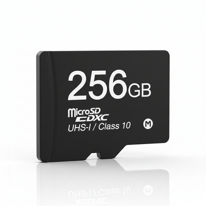 microSD Memory Card – 128GB–2TB & Card Reader Options