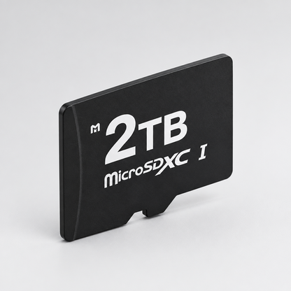 microSD Memory Card – 128GB–2TB & Card Reader Options
