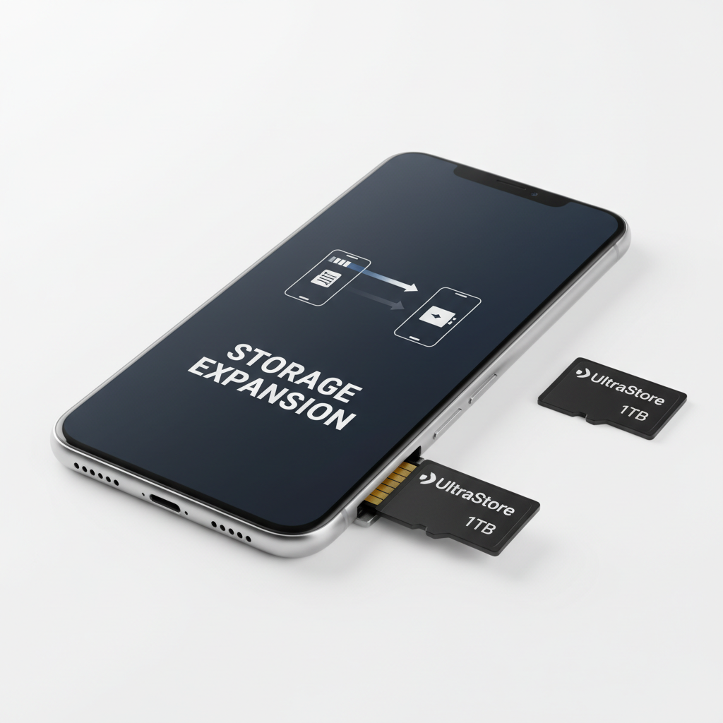 MicroSD con smartphone