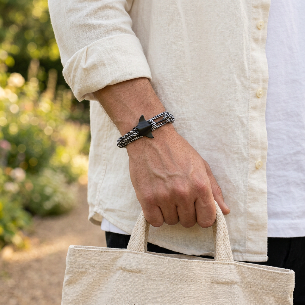 Pulsera de manta raya durante un paseo