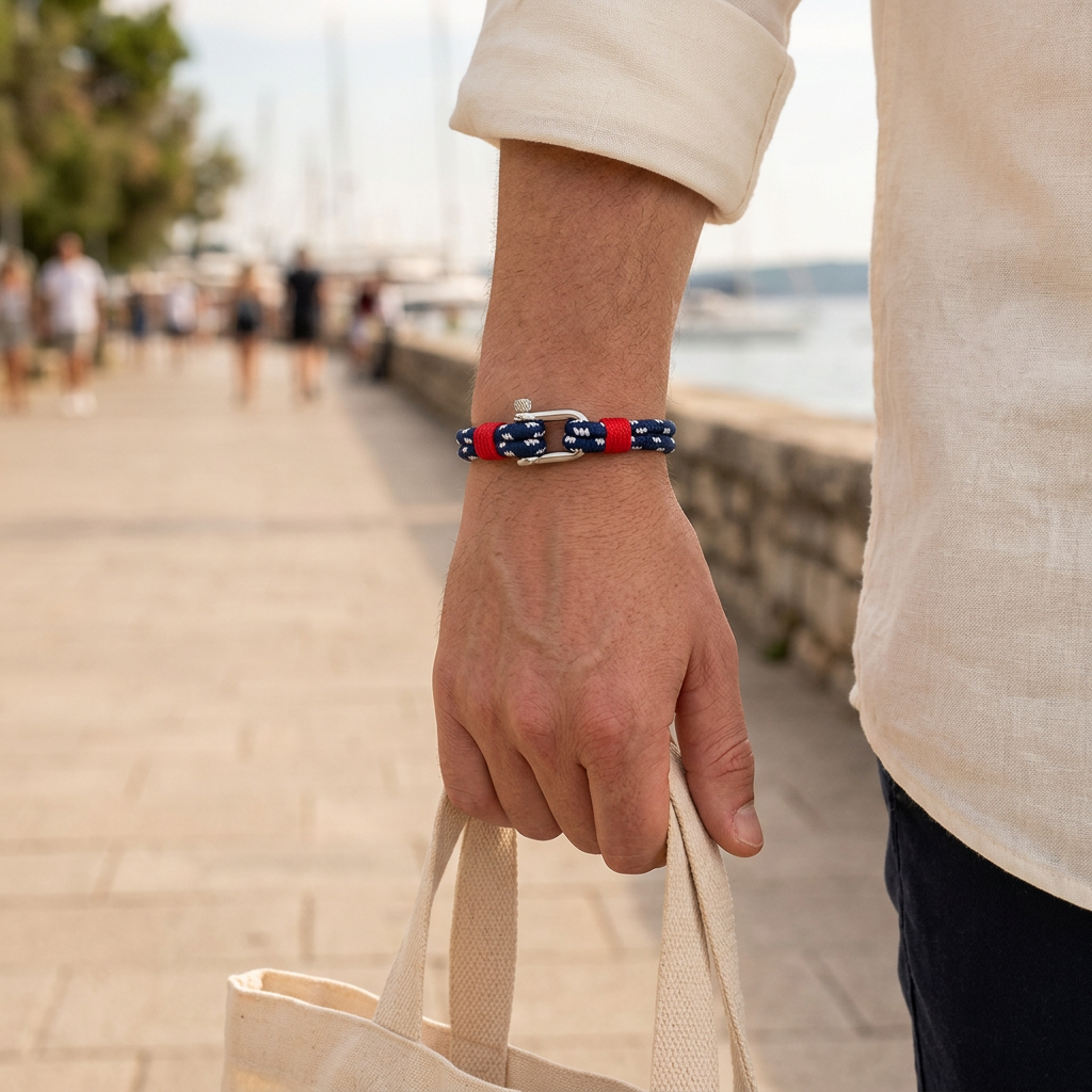 Pulsera proporcionada durante un paseo