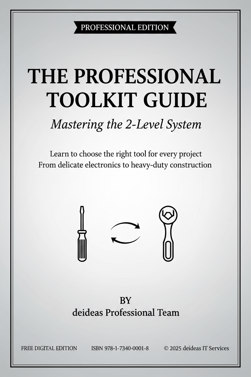 The Professional Toolkit Guide - eBook Cover